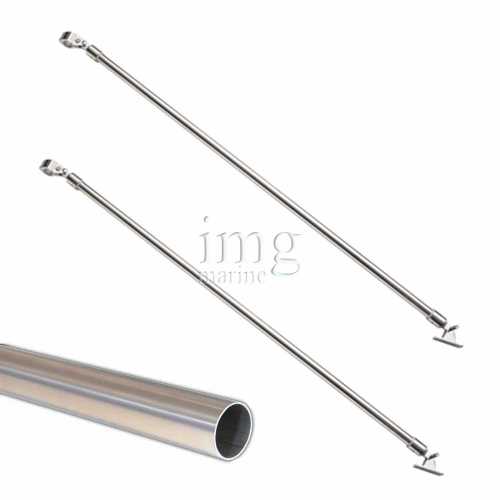 Bracci di rinforzo inox Ø22 terminali inox