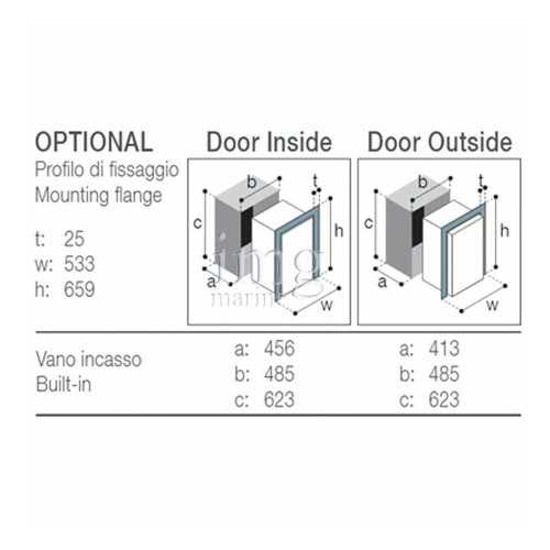 Frigorifero 75 litri VFC75L inout
