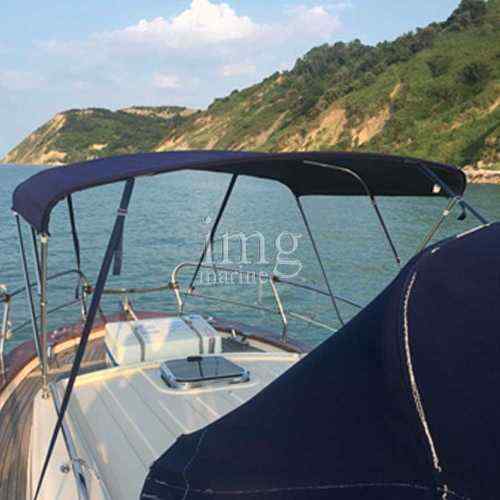 Capottina Royal 3 archi H 115 Tendalino in Tessuto Acrilico Sunbrella Plus - Esempio 1