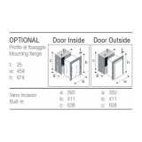 Frigorifero C50i CHR Vitrifrigo compressore interno - in e out