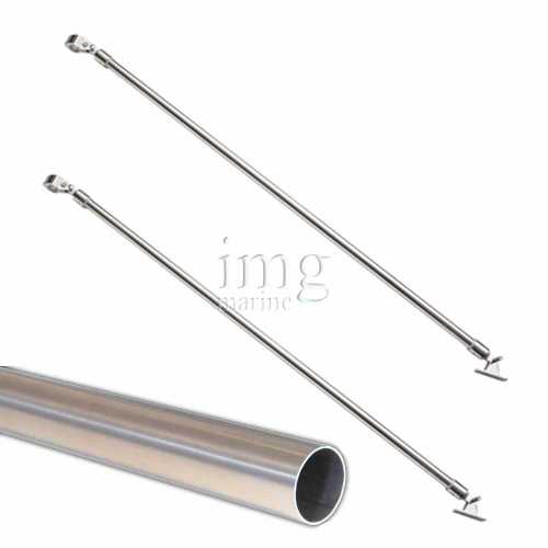 Bracci di rinforzo inox Ø30 terminali inox