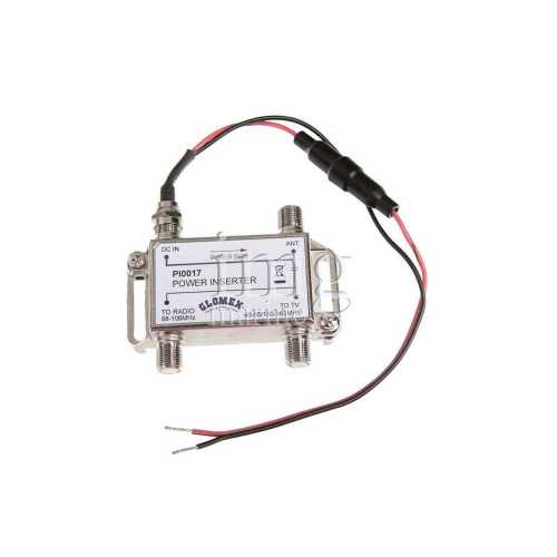 Antenna TV+FM RADIO AVIOR VT300 Glomex - Alimentatore