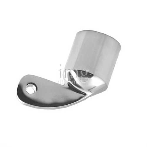 Cappuccio terminale ricurvo inox 316