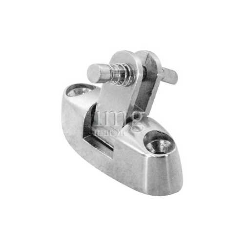 Base alta a forcella snodata con perno sfilabile