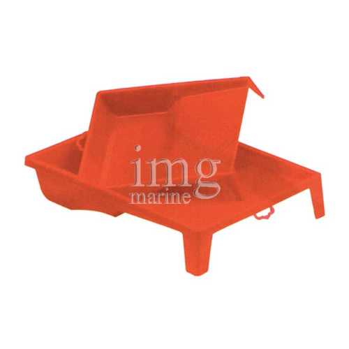 Vaschetta per vernice in plastica graduata