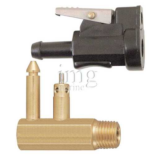 Innesto femmina motore e maschio serbatoio carburante Mercury