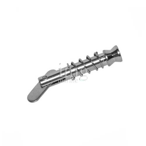 Perno sfilabile a molla con linguetta di fermo