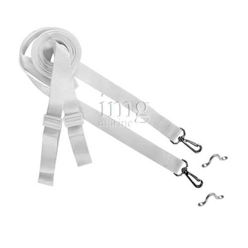 Tenditori a nastro 25 mm bianco