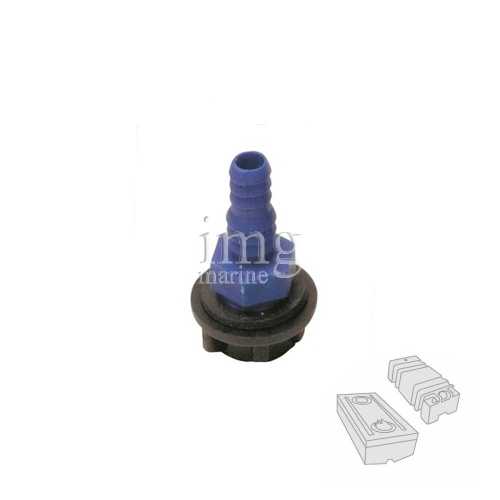 Raccordo portagomma dritto 3/8 x 10/12