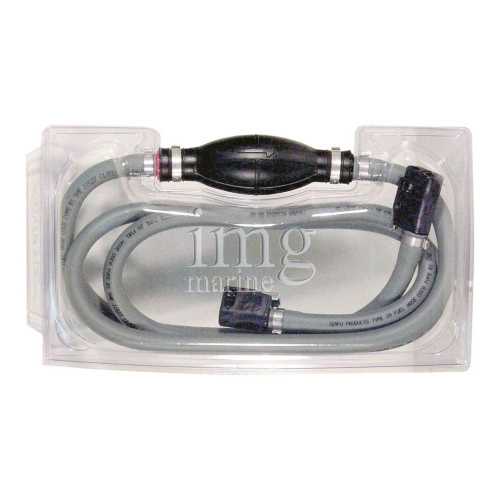 Tubo carburante con pompetta e innesti Mercury