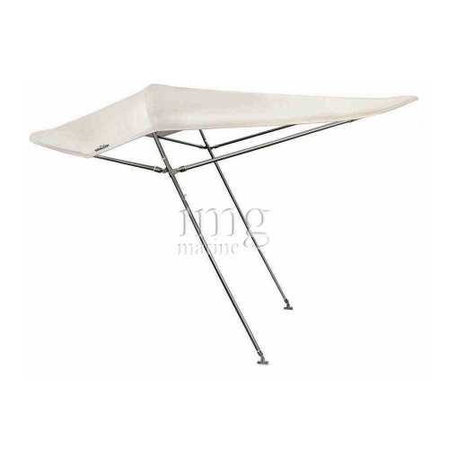 Tendalino parasole Aria 3 archi inox bianco