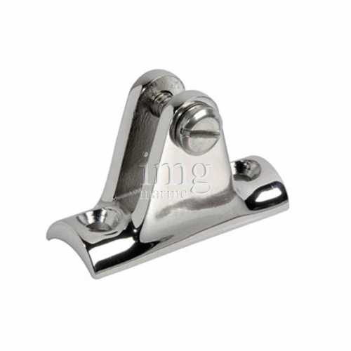 Basetta concava a forcella inox 316