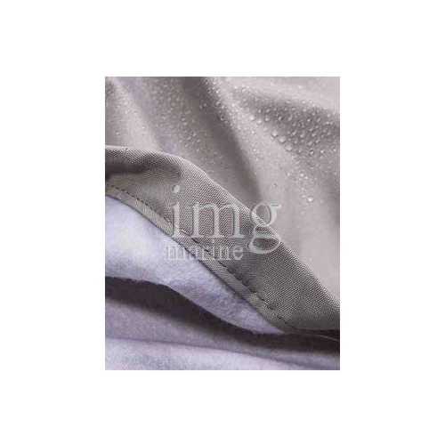 Dettaglio floccatura Telo coprimotore completo Covy Lux in poliestere