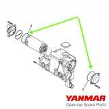 ORing scambiatore Yanmar 3JH4E 4JH4E - 4JH4AE 4JH5E disegno
