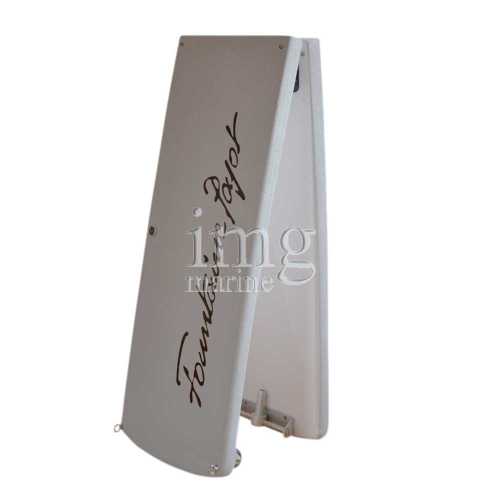 Passerella pieghevole Carbon Line Polymer 220 cm