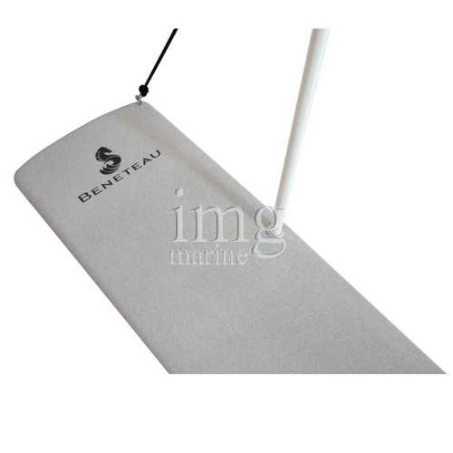 Passerella pieghevole Carbon Line Polymer 220 cm - Dettaglio Corrimano