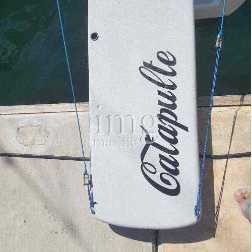 Passerella Carbon Line Polymer 220 cm pieghevole - Utilizzo