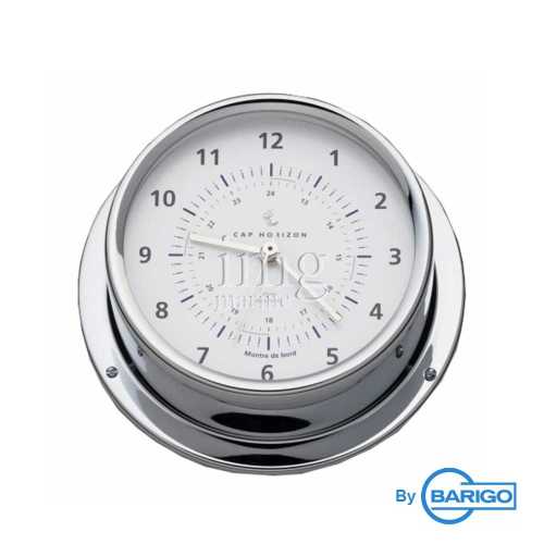 Orologio Ø 110 ottone cromato Cap Horizon