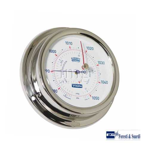 Barometro Ø 127 acciaio inox F&S