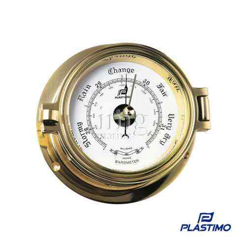 Barometro Ø140 ottone lucido Plastimo