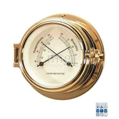 Strumenti meteo Ø 120 Ottone Termoigrometro