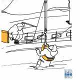 Man over board M.O.B. disegno