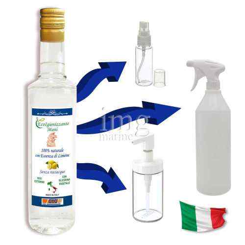 Igienizzante naturale mani e superfici ECO 68% ricarica