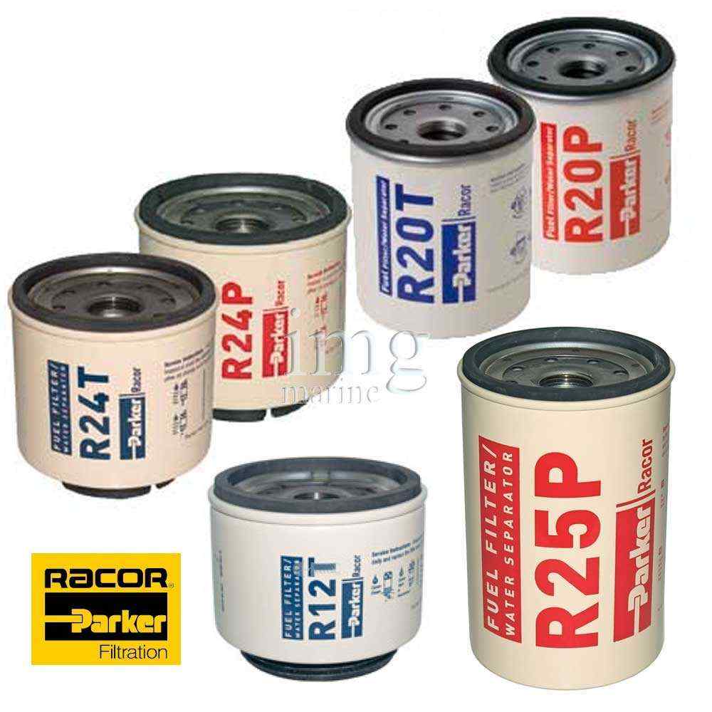 Cartuccie filtri separatori Diesel RACOR