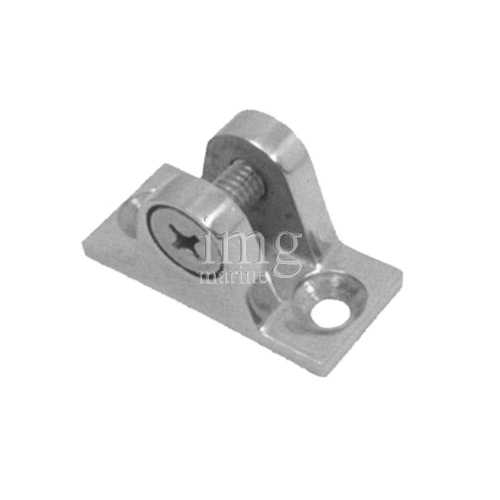 Base a forcella in acciaio inox per attuatori