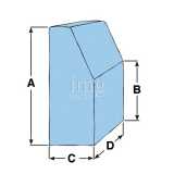 Telo copri consolle 420D misure