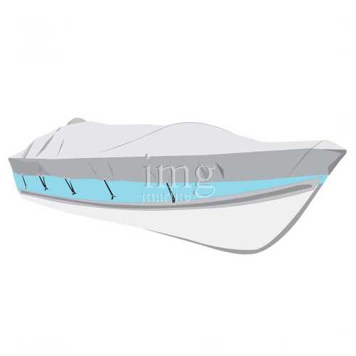 Telo copri barca 210D