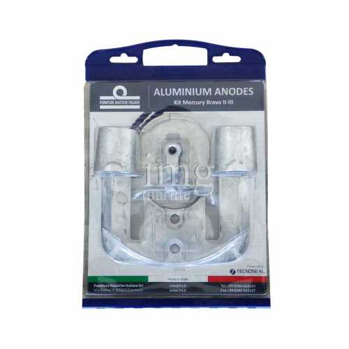 Kit anodi in alluminio per Mercruiser 2-3