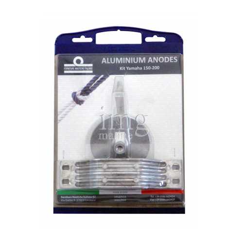 Kit anodi in alluminio per Yamaha 150-200