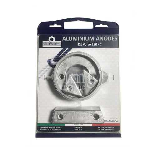 Kit anodi in alluminio per Volvo 290C