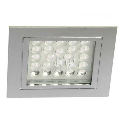 Plafoniera Led quadra Chrome-R