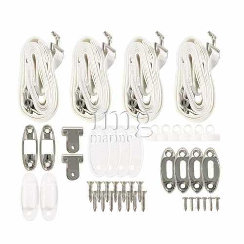 Tendalino parasole Aria 3 archi inox accessori