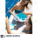 Marine Business stoviglie in melamina infrangibile serie Harmony e Summer