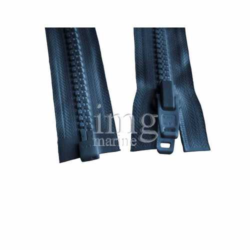 Cerniera lampo YKK zip catena 10 per uso nautico Blu