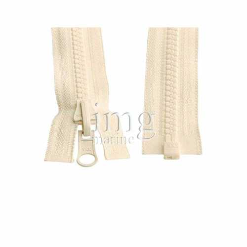 Cerniera lampo YKK Beige zip catena 8 per uso nautico