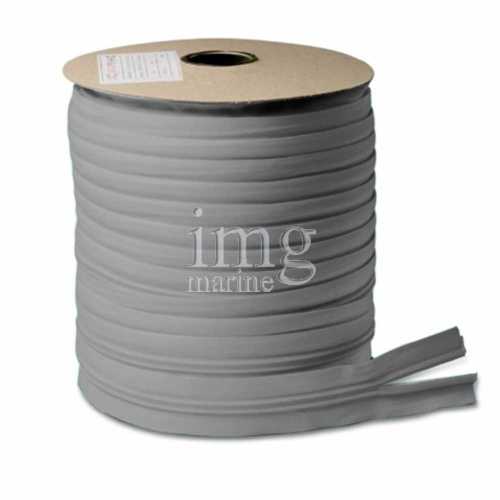 Cerniera lampo YKK zip catena continua 8 mm Grigia per uso nautico