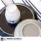 Set piatti 17 pezzi Welcome on Board Marine Business Antiscivolo
