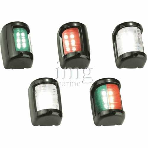 Fanali di navigazione Mini Led Black per barche fino a 12m