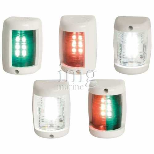 Fanali di navigazione Mini Led White per barche fino a 12m
