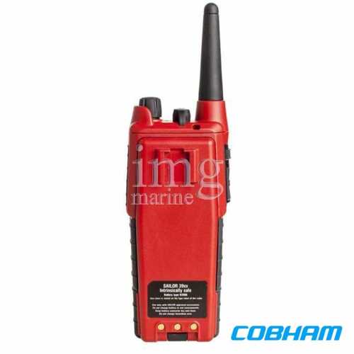 UHF portatile SAILOR 3965 Fire Fighter rear