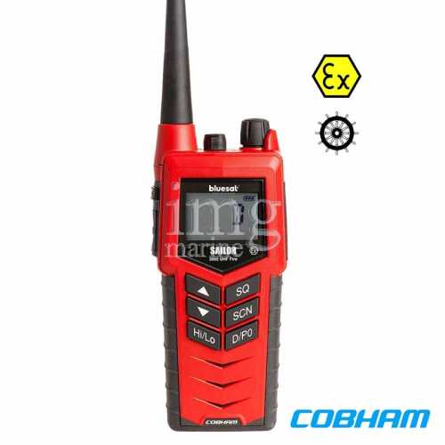 UHF portatile SAILOR 3965 Fire Fighter ATEX Wheelmark
