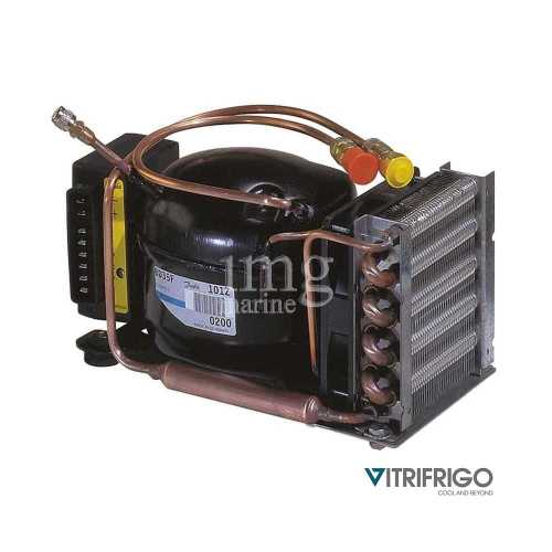 Compressore orizzontale Danfoss celle frigo 130 litri