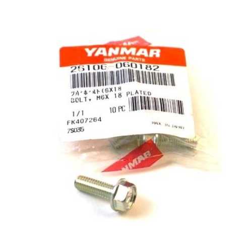 Bulloni pompa Yanmar Yanmar 1GM confezione