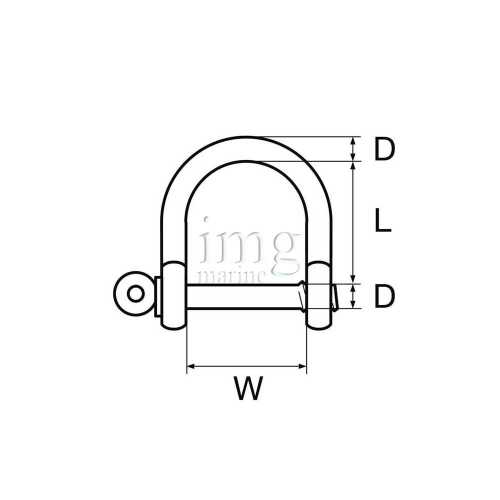 Grillo dritto largo inox MTM misure