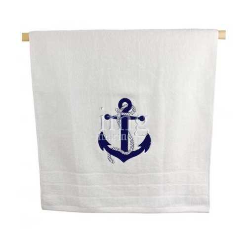 Asciugamano Bianco 50 x 100 cm