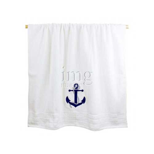 Asciugamano Bianco 90 x 150 cm